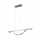 ISABEL R32201106 φωτιστικό κρεμαστό LED REALITY LIGHTING χρωμέ