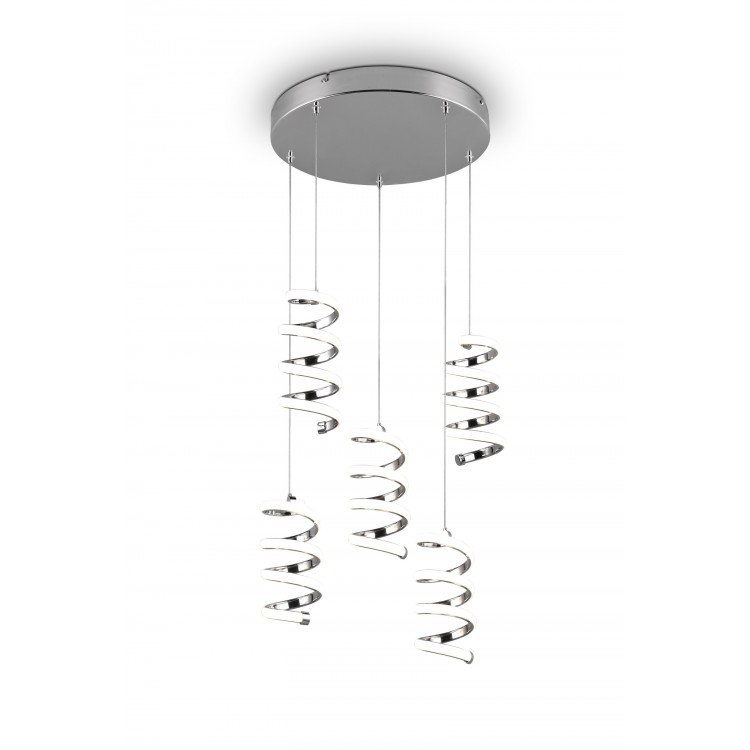 LAOLA R34185306 φωτιστικό κρεμαστό LED REALITY LIGHTING χρωμέ
