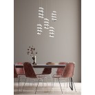 LAOLA R34185306 φωτιστικό κρεμαστό LED REALITY LIGHTING χρωμέ