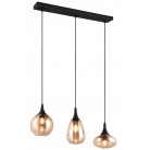 LUMINA Κρεμαστό Φωτιστικό ράγα 317000313 TRIO LIGHTING - μελί