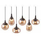 LUMINA Κρεμαστό Φωτιστικό ράγα 317000613 TRIO LIGHTING - μελί