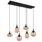 LUMINA Κρεμαστό Φωτιστικό ράγα 317000613 TRIO LIGHTING - μελί