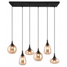 LUMINA Κρεμαστό Φωτιστικό ράγα 317000613 TRIO LIGHTING - μελί