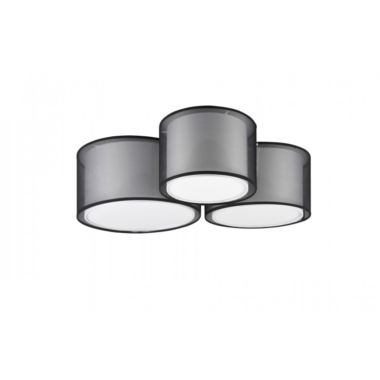 BURTON Φωτιστικό Οροφής REALITY LIGHTING 611490332 Οργάντζα Υφασμάτινο BURTON Φωτιστικό Οροφής REALITY LIGHTING 611490332 Οργάντζα Υφασμάτινο