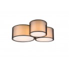 BURTON Φωτιστικό Οροφής REALITY LIGHTING 611490332 Οργάντζα Υφασμάτινο BURTON Φωτιστικό Οροφής REALITY LIGHTING 611490332 Οργάντζα Υφασμάτινο