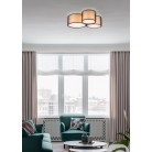BURTON Φωτιστικό Οροφής REALITY LIGHTING 611490332 Οργάντζα Υφασμάτινο BURTON Φωτιστικό Οροφής REALITY LIGHTING 611490332 Οργάντζα Υφασμάτινο