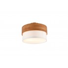 SEASONS Φωτιστικό Οροφής REALITY LIGHTING 611500201 Υφασμάτινο Ξύλινο