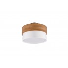 SEASONS Φωτιστικό Οροφής REALITY LIGHTING 611500201 Υφασμάτινο Ξύλινο