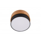 SEASONS Φωτιστικό Οροφής REALITY LIGHTING 611500202 Υφασμάτινο Ξύλινο Μαύρο