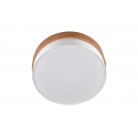 SEASONS Φωτιστικό Οροφής REALITY LIGHTING 611500301 Λευκό Υφασμάτινο Ξύλινο