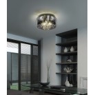 CRYSTEL Φωτιστικό Οροφής REALITY LIGHTING 616700306 Γυάλινο CRYSTEL Φωτιστικό Οροφής REALITY LIGHTING 616700306 Γυάλινο