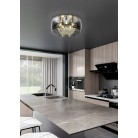 CRYSTEL Φωτιστικό Οροφής REALITY LIGHTING 616700506 Γυάλινο CRYSTEL Φωτιστικό Οροφής REALITY LIGHTING 616700506 Γυάλινο