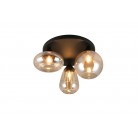 LUMINA Φωτιστικό Οροφής REALITY LIGHTING 617030313 Μελί Γυάλινο