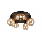 LUMINA Φωτιστικό Οροφής REALITY LIGHTING 617030513 Μελί Γυάλινο