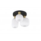 DIVA Φωτιστικό Οροφής REALITY LIGHTING 619800308 Οπάλ Μπρονζέ DIVA Φωτιστικό Οροφής REALITY LIGHTING 619800308 Οπάλ Μπρονζέ