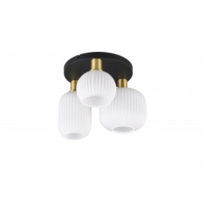 DIVA Φωτιστικό Οροφής REALITY LIGHTING 619800308 Οπάλ Μπρονζέ