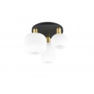 DIVA Φωτιστικό Οροφής REALITY LIGHTING 619800308 Οπάλ Μπρονζέ DIVA Φωτιστικό Οροφής REALITY LIGHTING 619800308 Οπάλ Μπρονζέ