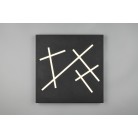 SNIP φωτιστικό Οροφής TRIO LIGHTING 630810132 Μαύρο ματ