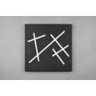 SNIP φωτιστικό Οροφής TRIO LIGHTING 630810132 Μαύρο ματ