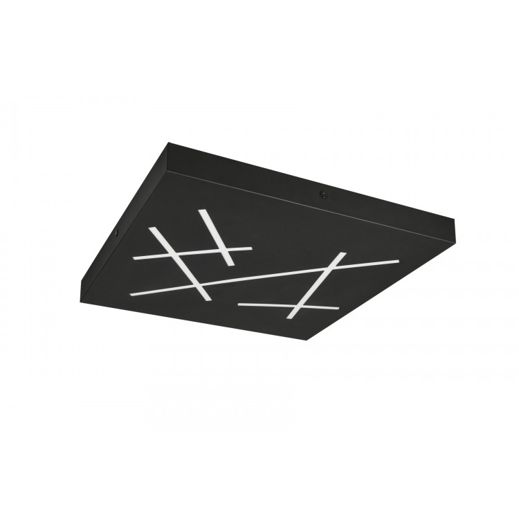 SNIP φωτιστικό Οροφής TRIO LIGHTING 630810132 Μαύρο ματ