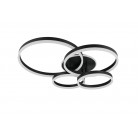 DRAKE φωτιστικό Οροφής TRIO LIGHTING 632210432 Μαύρο ματ