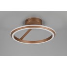 AMADOR φωτιστικό Οροφής TRIO LIGHTING 635510165 Καφέ κυκλικό AMADOR φωτιστικό Οροφής TRIO LIGHTING 635510165 Καφέ κυκλικό