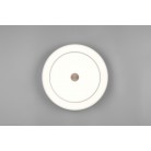 KEATON φωτιστικό Οροφής TRIO LIGHTING 640210176 Γκρι Καφέ δισκοειδές