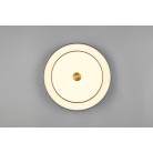 KEATON φωτιστικό Οροφής TRIO LIGHTING 640210180 Μαύρο ορειχάλκινο