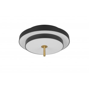 KEATON φωτιστικό Οροφής TRIO LIGHTING 640210180 Μαύρο ορειχάλκινο