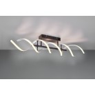 SEQUENCE φωτιστικό Οροφής TRIO LIGHTING 641810205 Μαύρο αλουμίνιο σπειροειδές