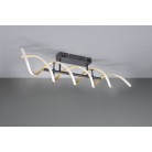 SEQUENCE φωτιστικό Οροφής TRIO LIGHTING 641810208 Μαύρο ορειχάλκινο σπειροειδές