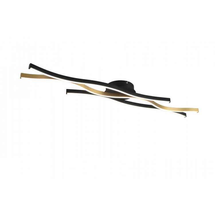 BLAZE φωτιστικό Οροφής LED TRIO LIGHTING 641210308 Ορείχαλκος ματ