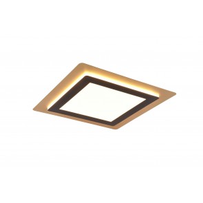 MORGAN φωτιστικό Οροφής LED TRIO LIGHTING 641510280 Μαύρο – Χρυσό