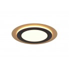 MORGAN φωτιστικό Οροφής LED TRIO LIGHTING 641519280 Μαύρο – Χρυσό
