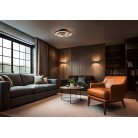 CAYA φωτιστικό Οροφής LED TRIO LIGHTING 641910208 Ορείχαλκος ματ