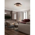CAYA φωτιστικό Οροφής LED TRIO LIGHTING 641910208 Ορείχαλκος ματ