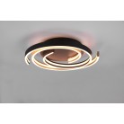 CAYA φωτιστικό Οροφής LED TRIO LIGHTING 641910208 Ορείχαλκος ματ