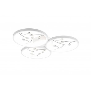 GROOVY φωτιστικό Οροφής LED TRIO LIGHTING 642110331 Λευκό ματ