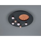 ZODIAC φωτιστικό Οροφής LED TRIO LIGHTING 644810132 Μαύρο ματ