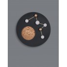 ZODIAC φωτιστικό Οροφής LED TRIO LIGHTING 644810132 Μαύρο ματ