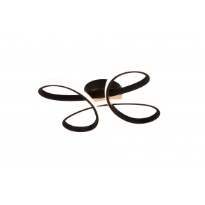 FLY φωτιστικό Οροφής LED TRIO LIGHTING 645610132 Μαύρο ματ