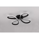 FLY φωτιστικό Οροφής LED TRIO LIGHTING 645610132 Μαύρο ματ