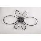 FLY φωτιστικό Οροφής LED TRIO LIGHTING 645619132 Μαύρο ματ