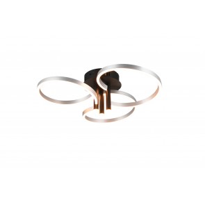 CARUSO φωτιστικό Οροφής LED TRIO LIGHTING 648110605 Βουρτσισμένο αλουμίνιο