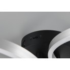 CARUSO φωτιστικό Οροφής LED TRIO LIGHTING 648110680 Μαύρο – Χρυσό