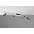 ZENO φωτιστικό Οροφής LED TRIO LIGHTING 648310505 Βουρτσισμένο αλουμίνιο