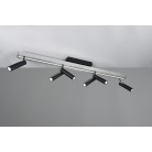 ZENO φωτιστικό Οροφής LED TRIO LIGHTING 648310705 Βουρτσισμένο αλουμίνιο