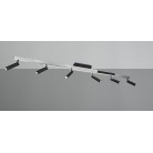 ZENO φωτιστικό Οροφής LED TRIO LIGHTING 648310705 Βουρτσισμένο αλουμίνιο