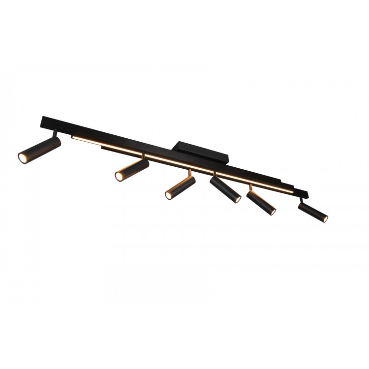 ZENO φωτιστικό Οροφής LED TRIO LIGHTING 648310732 Μαύρο ματ