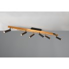 ZENO φωτιστικό Οροφής LED TRIO LIGHTING 648310780 Μαύρο – Χρυσό